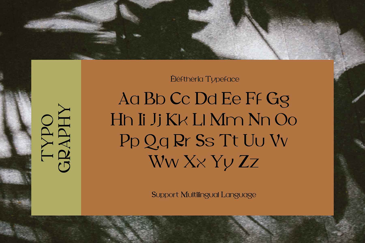 Eleftheria, a Serif Font by Portion.Labs (Photo 6 of 8)