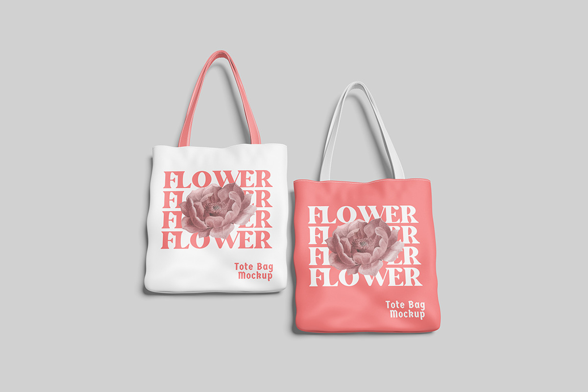 Tote Bag Mockup, a Household Mockup by seramoe (Photo 3 of 5)