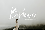 Bordeaux | A Romantic Script, a Script Font by Jen Wagner Co (Thumbnail 1 of 13)