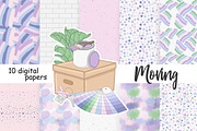 Moving Pattern, a Pattern Graphic by GlamArtZhanna (Thumbnail 2 of 3)