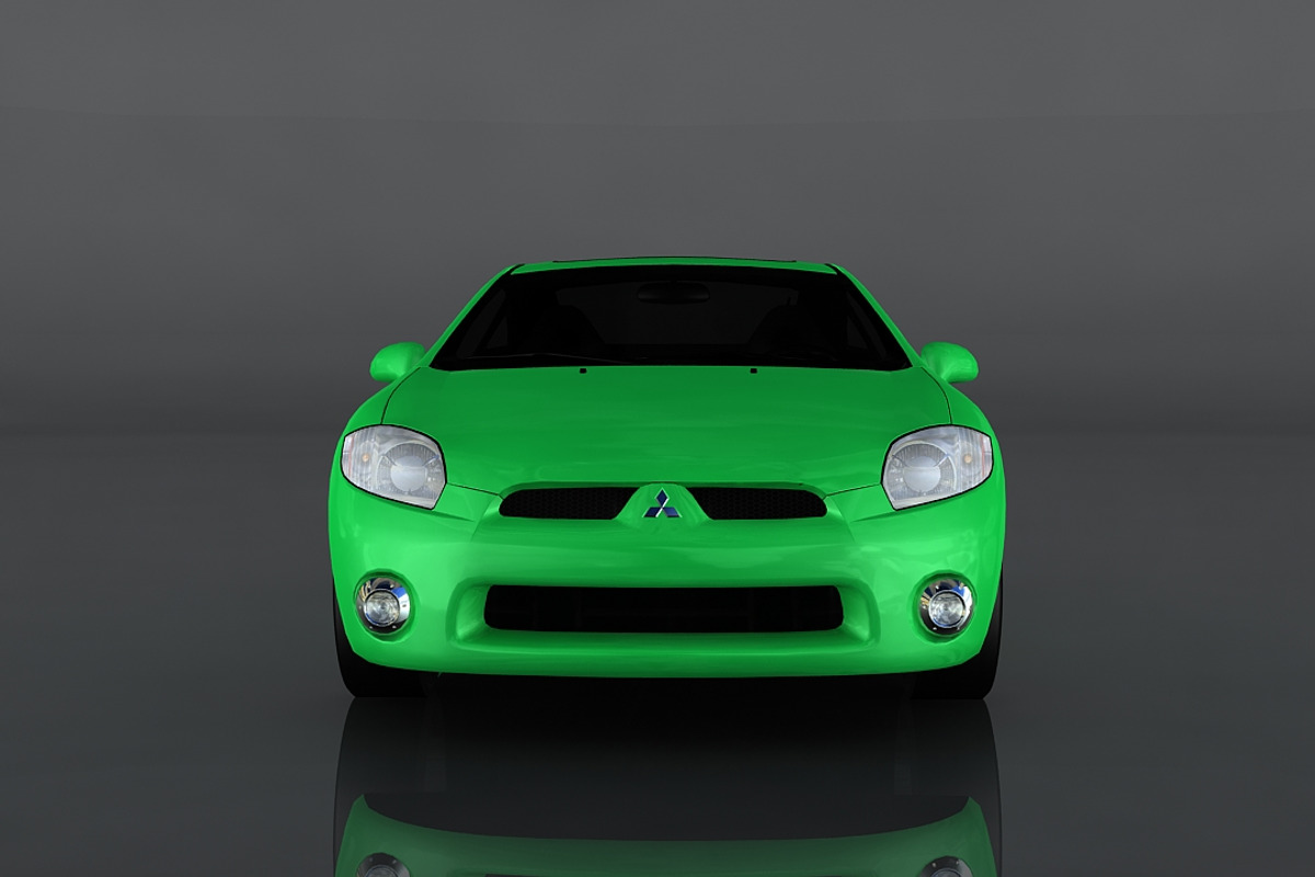 Mitsubishi Eclipse GT, a Cars & Vehicle 3D Model by valtriiu (Photo 2 of 12)