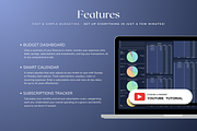 Standard Biweekly Budget - Darkmode, a Templates & Theme by The Creative Plans co (Thumbnail 3 of 10)