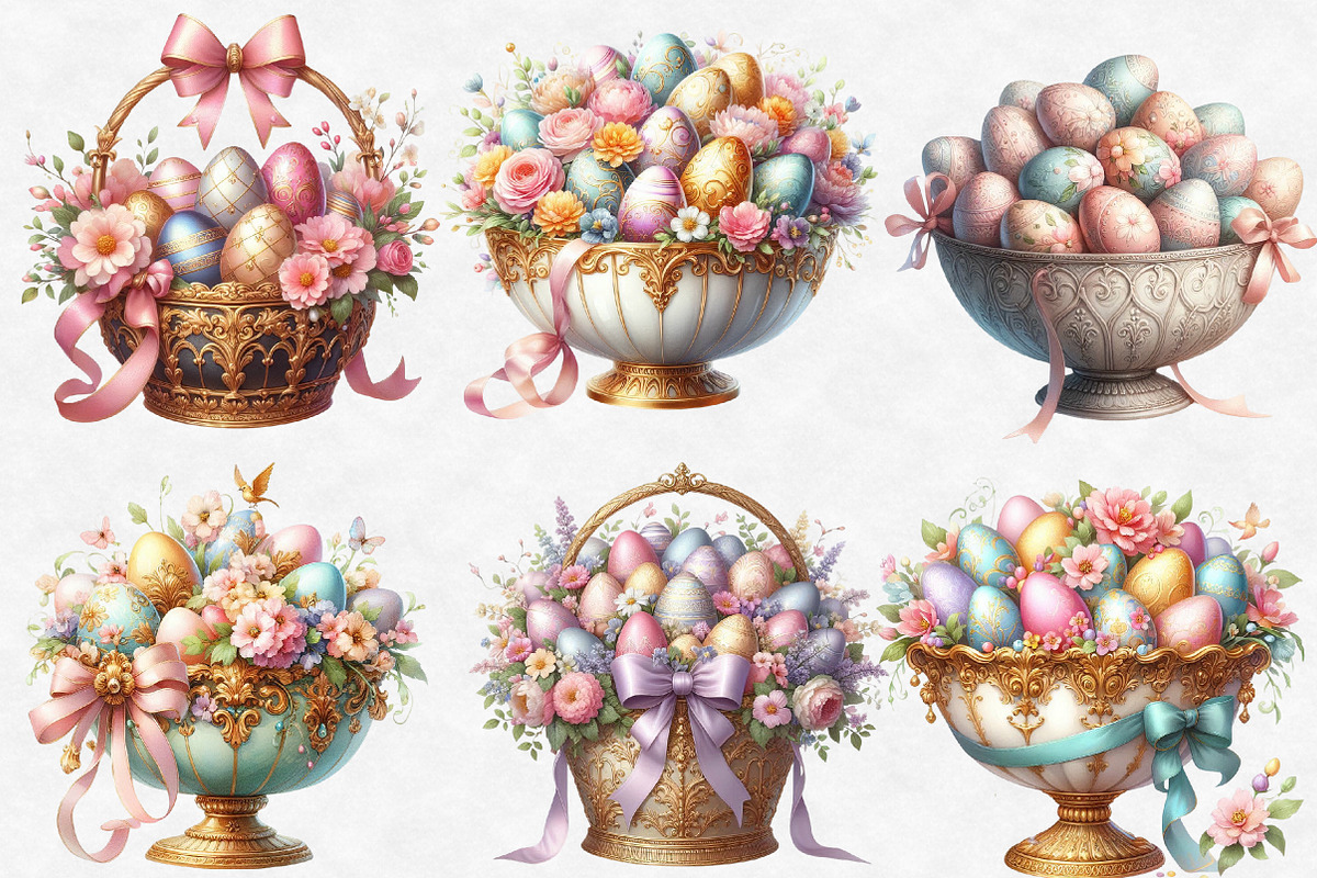 Easter Egg Clipart, an Illustration by Designworld (Photo 4 of 5)