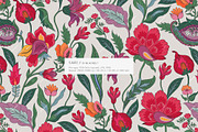 Sari Chintz Asian Ethnic Pattern, a Pattern Graphic by likorbut (Thumbnail 9 of 11)