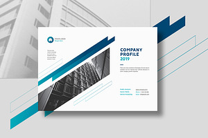 Company Profile Landscape A4 & A5