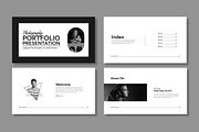 Minimal Portfolio Presentation, a Presentation Template by Mighty-Slide (Thumbnail 2 of 6)