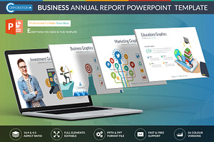 Annual Report Powerpoint Template