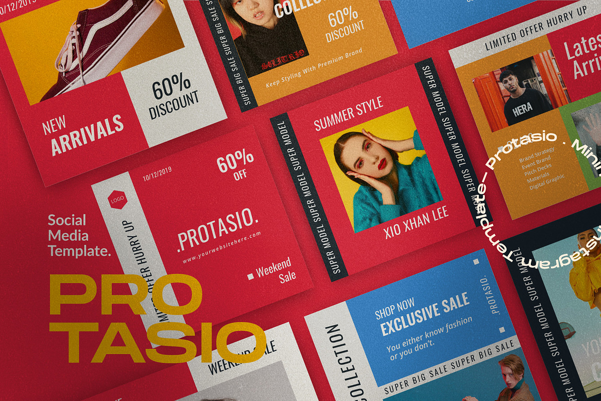 PROTASIO - Brand Social Media Bundle, a Social Media Template by Dirtytemp Studio (Photo 8 of 14)