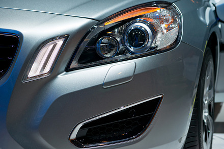 Headlight of modern car stock photo containing headlight and car, a Transportation Photo by Lopatin Photo