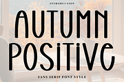 Autumn Positive, a Script Font by FreshTypeINK (Thumbnail 1 of 7)