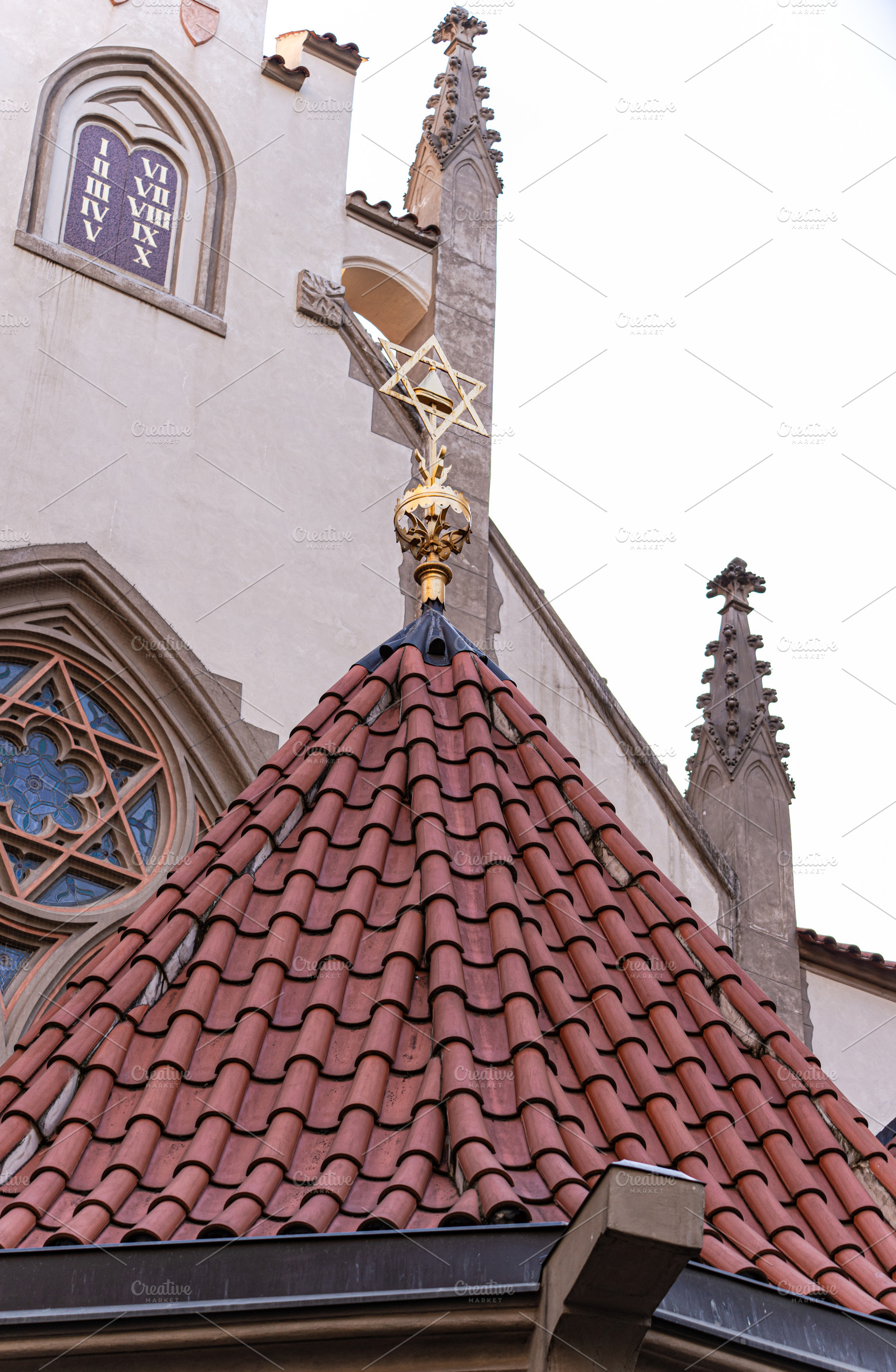 Old synagogue house in Jewish Quater, an Architecture Photo by Anna Bogush