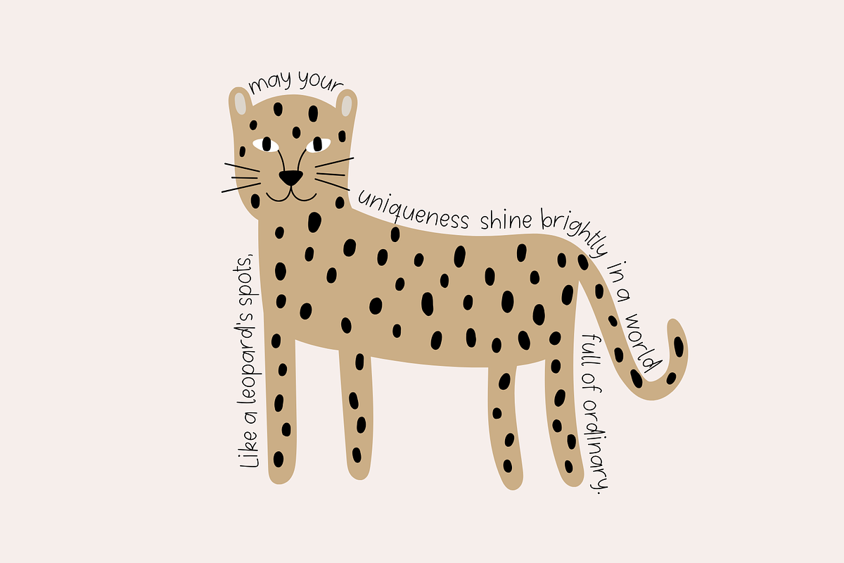 Leopard Quirky Font, a Handwritten Font by Sofia Skoog (Photo 2 of 12)