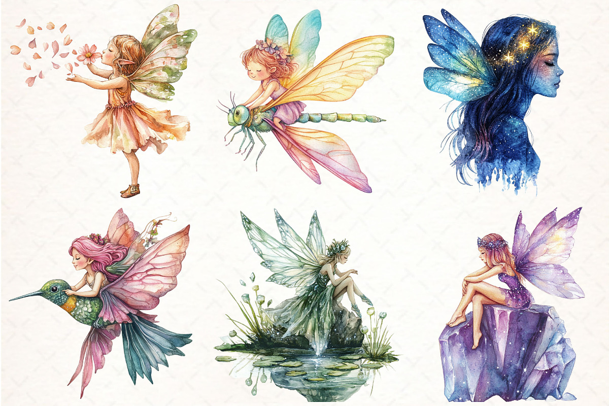 Enchanted Mystical Garden Fairy PNG, an Illustration by Pixels.Craft (Photo 2 of 7)