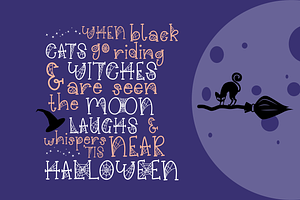 Cobweberly Halloween Spider Web Font