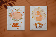 Сute rats - graphic clipart, an Illustration by LaVika (Thumbnail 8 of 13)