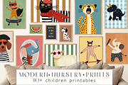 Nursery Print Bundle, a Background Graphic by Artemsky (Thumbnail 1 of 24)