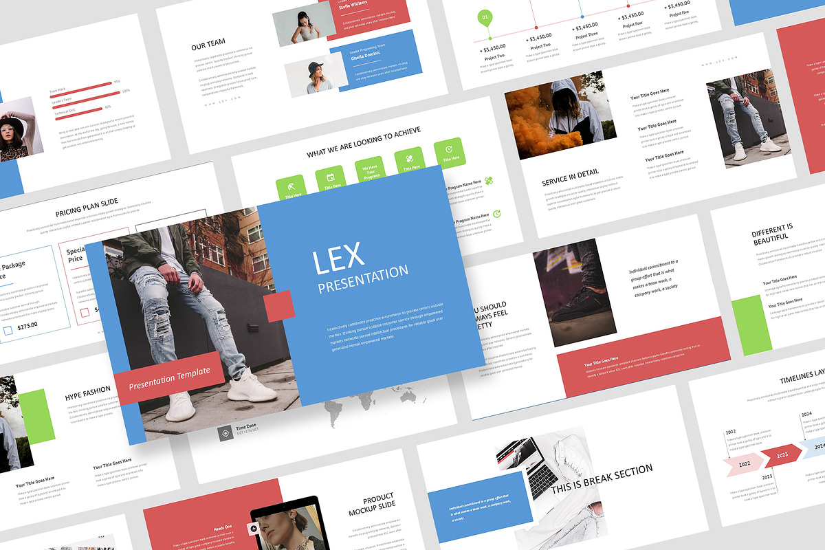 Lex : Fashion Business Keynote, a Presentation Template by Punkl Camp (Photo 1 of 16)