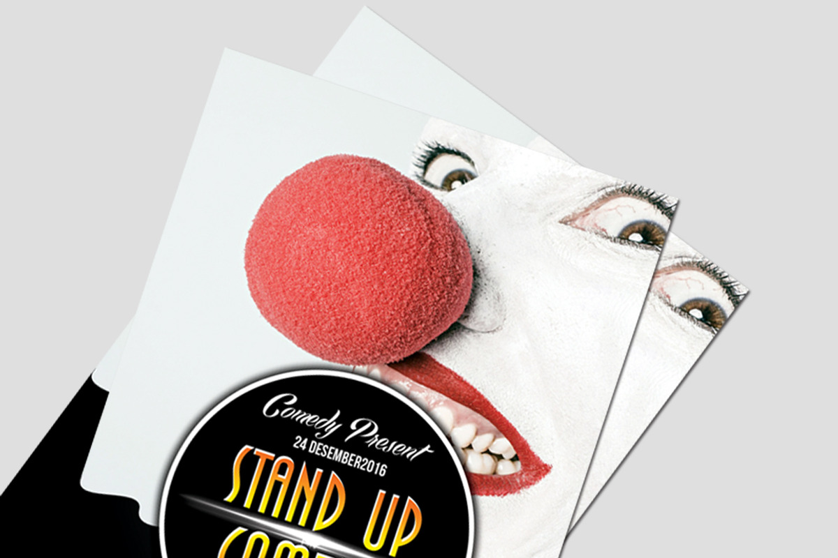 Stand Up Comedy Flyer Template, a Flyer Template by mesuka (Photo 3 of 3)