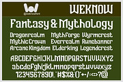 Vanguard Legend font, a Serif Font by weknow (Thumbnail 5 of 8)