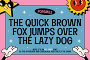 Popsmile - Retro Pop Fonts, a Serif Font by Konstantine Studio (Thumbnail 2 of 3)