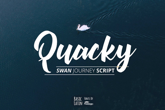 Quacky Font preview 5