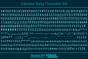 Glorious Song, a Serif Font by Stiggy & Sands (Thumbnail 5 of 5)