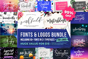 Typographer's Dream Box + 200 Logos