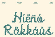 CS Rafles Stitched, a Script Font by Craft Supply Co. (Thumbnail 6 of 8)