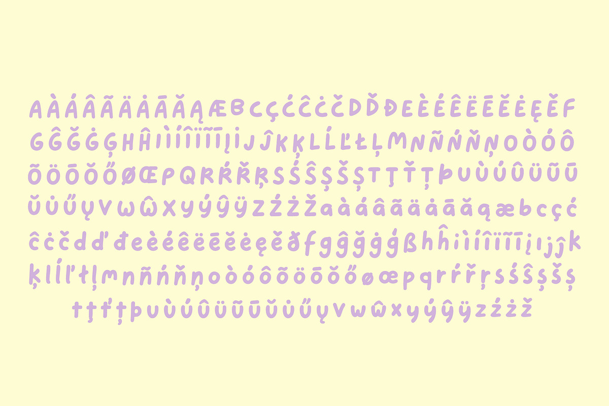 Blanket Burrito — Handwritten Font, a Handwritten Font by Font Buyers Anonymous (Photo 19 of 21)