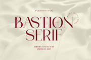 Bastion Serif - Modern Elegant Font, a Serif Font by Qweera Studio (Thumbnail 1 of 12)