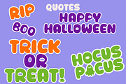 Cute Spooky Halloween Vector Clipart, an Object Graphic by Olexandra Mur (Thumbnail 6 of 13)