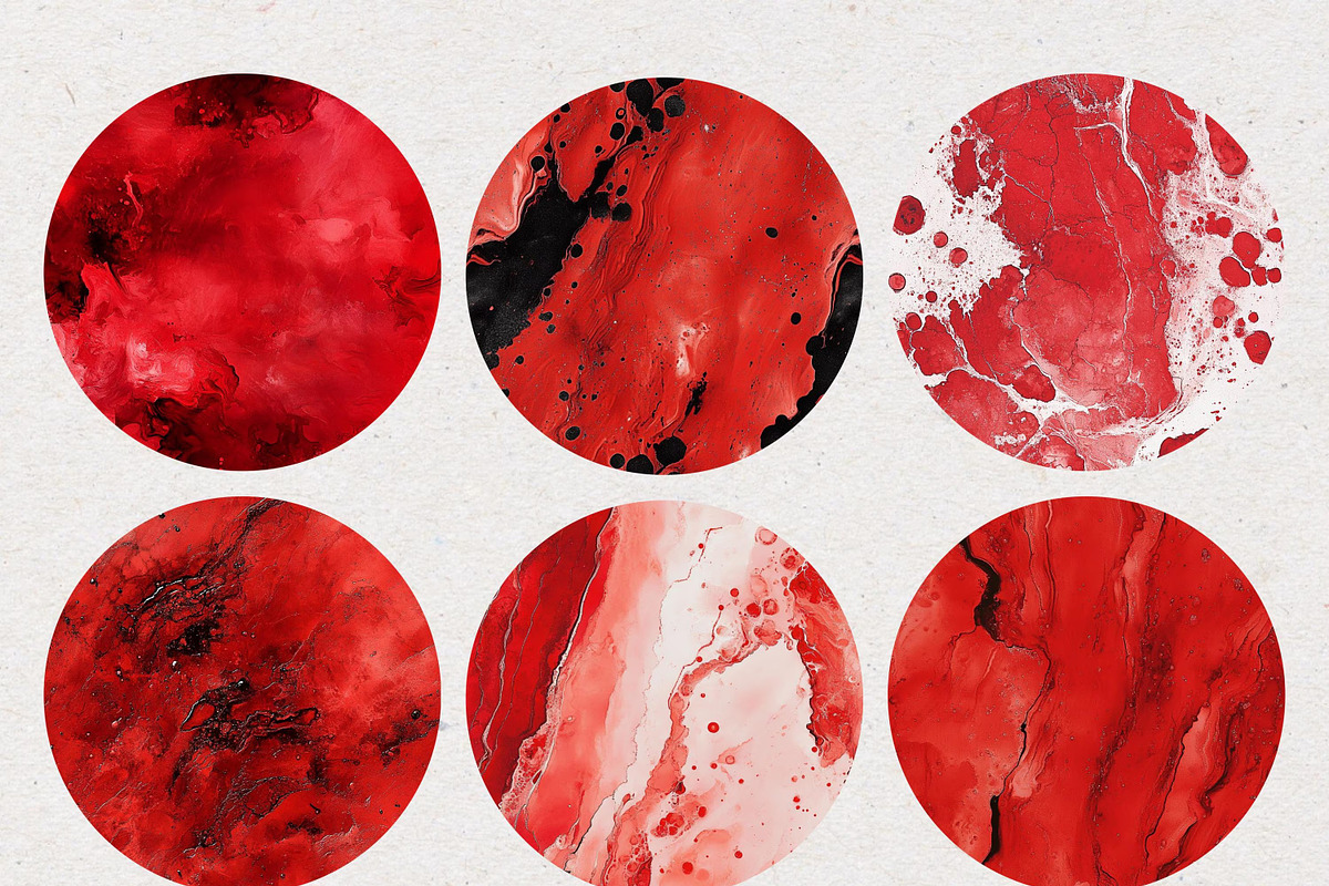 Red Marble Textured Seamless Paper, a Texture Graphic by Natural Planners (Photo 2 of 3)