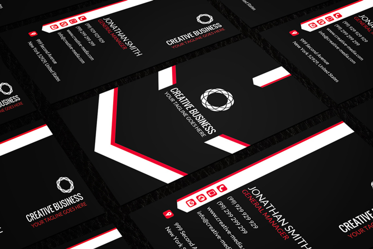 Minimal Business Card CM049, a Business Card Template by annozio (Photo 4 of 4)