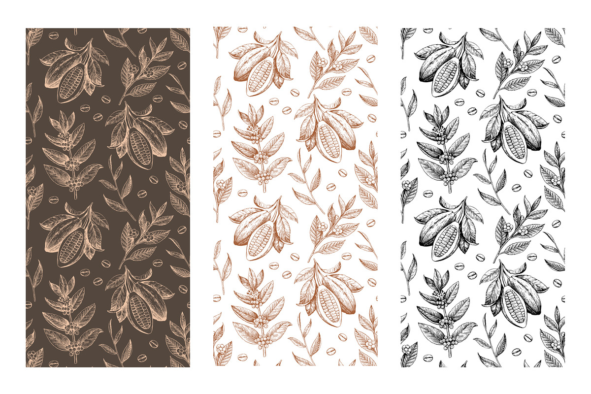 Cacao, tea and coffee illustrations, a Food Illustration by Robusta (Photo 5 of 7)