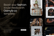 Glamyle | Fashion Instagram Post, a Social Media Template by prajapixels (Thumbnail 6 of 6)