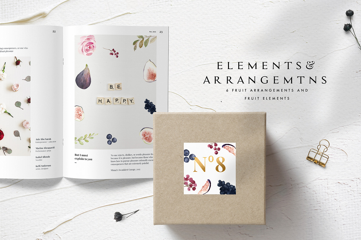 Moody&Rustic-Watercolor Graphic Set, a Decorative Illustration by Graphic Box (Photo 9 of 11)