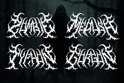 SCUMZ – Death Metal Font, a Blackletter Font by Fonday Studio (Thumbnail 5 of 9)