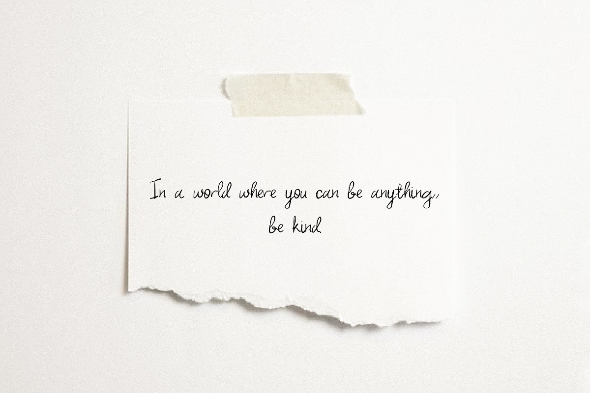 Starry Night Handwritten Font, a Handwritten Font by mpllano14 (Photo 5 of 7)