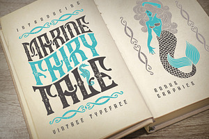 Marine fairytale typeface, a Font by Gleb Guralnyk