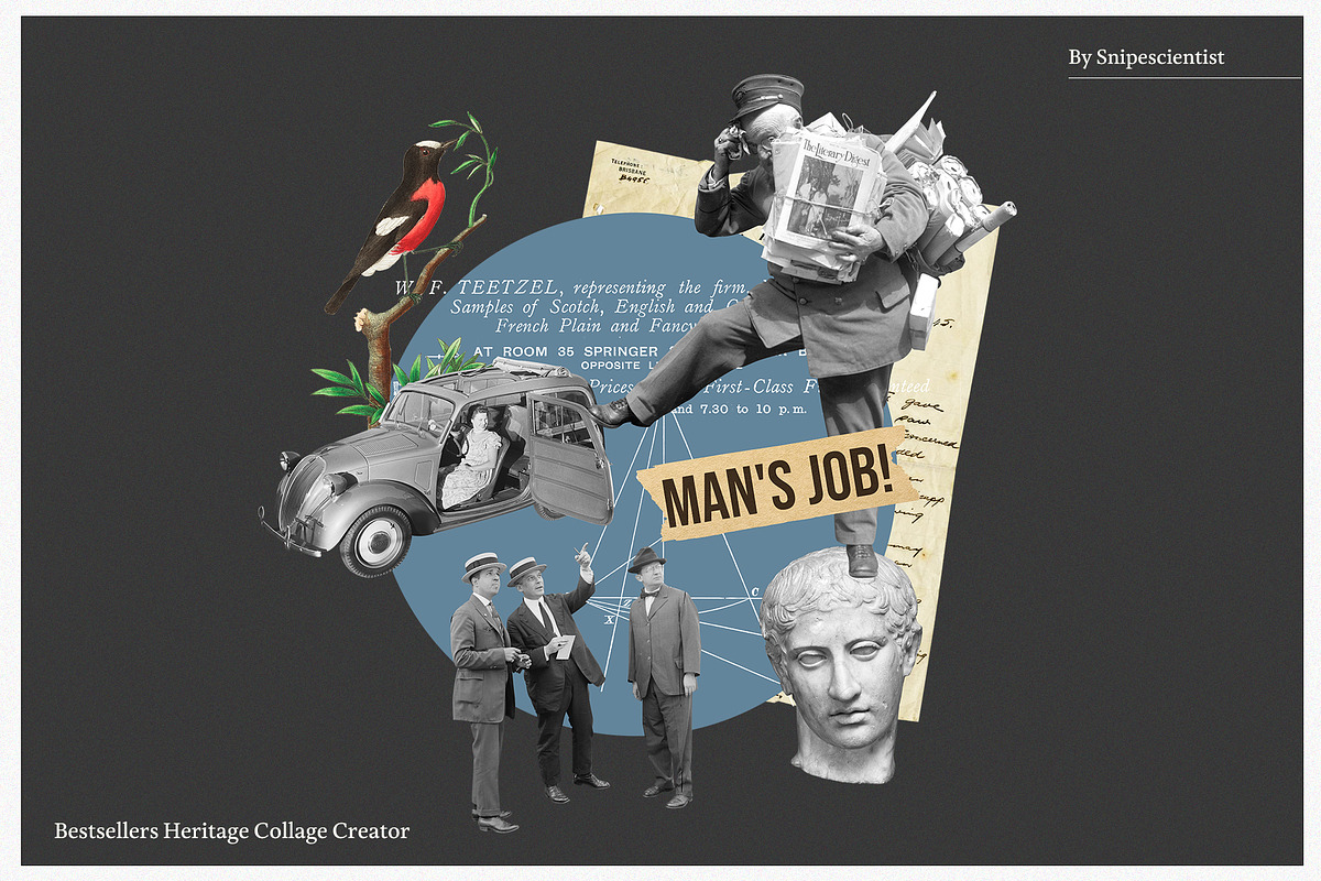 Bestsellers Heritage Collage Creator, an Object Graphic by SNIPESCIENTIST (Photo 31 of 64)