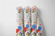 Whimsical Chicken Seamless Pattern, a Pattern Graphic by Pati Charm Studio (Thumbnail 6 of 6)