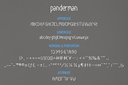 panderman - Simple Modern Font, a Sans Serif Font by Inventype Studio (Thumbnail 5 of 8)