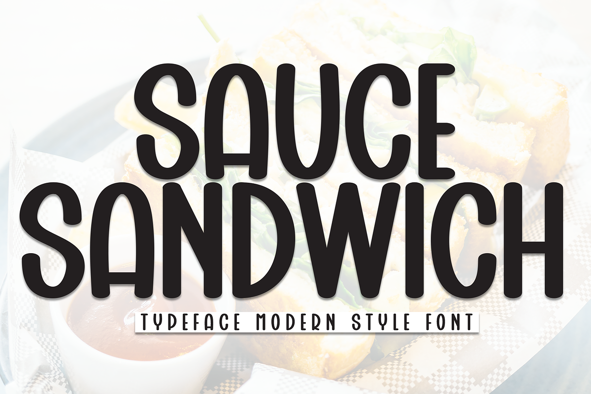 Sauce Sandwich | Script Font, a Script Font by Scratchones (Photo 1 of 8)