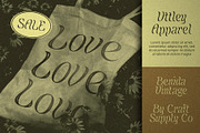 Belisda Vintage, a Sans Serif Font by Craft Supply Co. (Thumbnail 6 of 8)