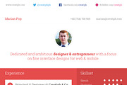 Resume - Multiple Styles, a Resume Template by Creatiph Market (Thumbnail 2 of 4)