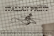 Italian Print - Font, a Serif Font by Lilithcollageart (Thumbnail 2 of 4)