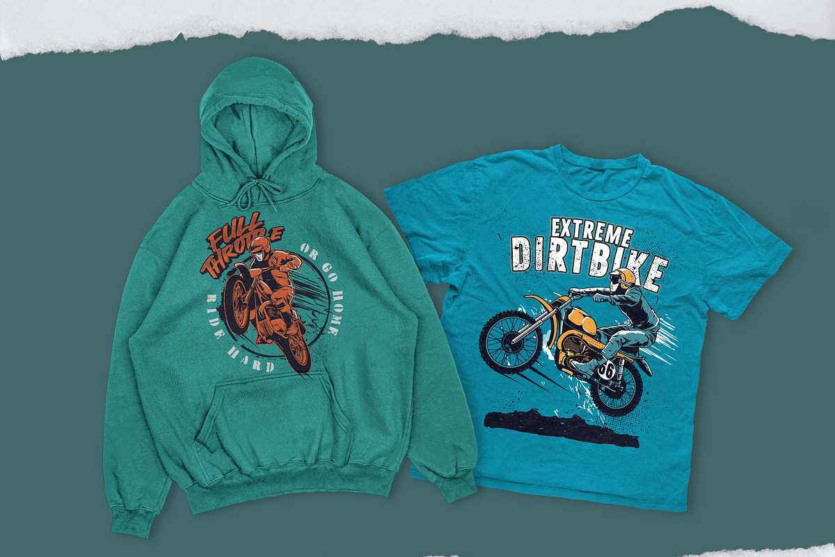 extreme Dirtbike motocross bundles, a Sport Illustration by The BolzStudio (Photo 8 of 10)