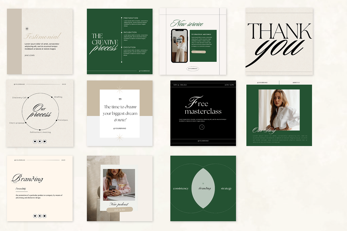 Business Social Media Canva Templates preview 5
