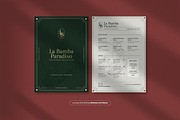 Luxury Fine Dining Restaurant Menu, a Flyer Template by Sundaylab (Thumbnail 1 of 3)