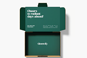 Gift Box Mockup 2 Views, a Packaging Mockup by graphicsauce (Thumbnail 2 of 4)